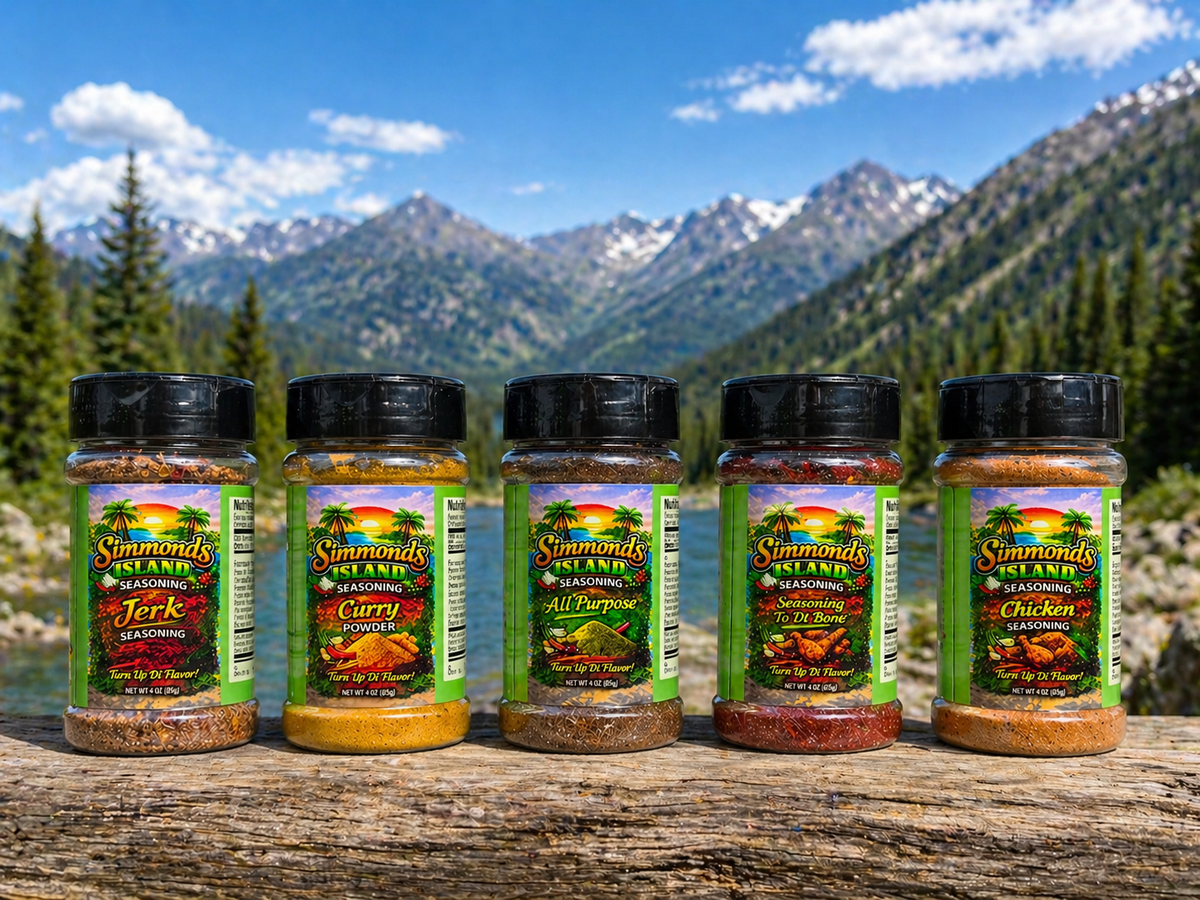 Simmonds Shop Jamaican Seasoning & Caribbean Spices | Simmonds Island Seasoning